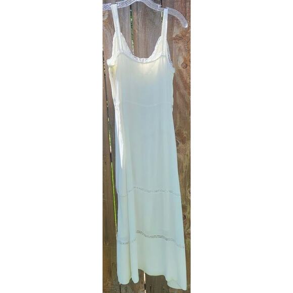 Nanette Lepore Women's Ivory & Lace Floral Embroiderd Dress Size 8 - Picture 3 of 7